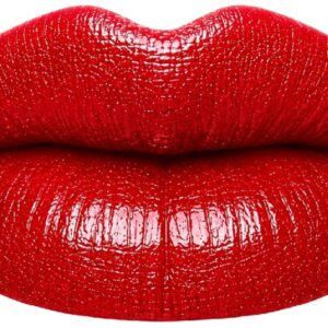 Blaze LipSense is a fiery red with glowing rose glitter and lasts 4-12 hours