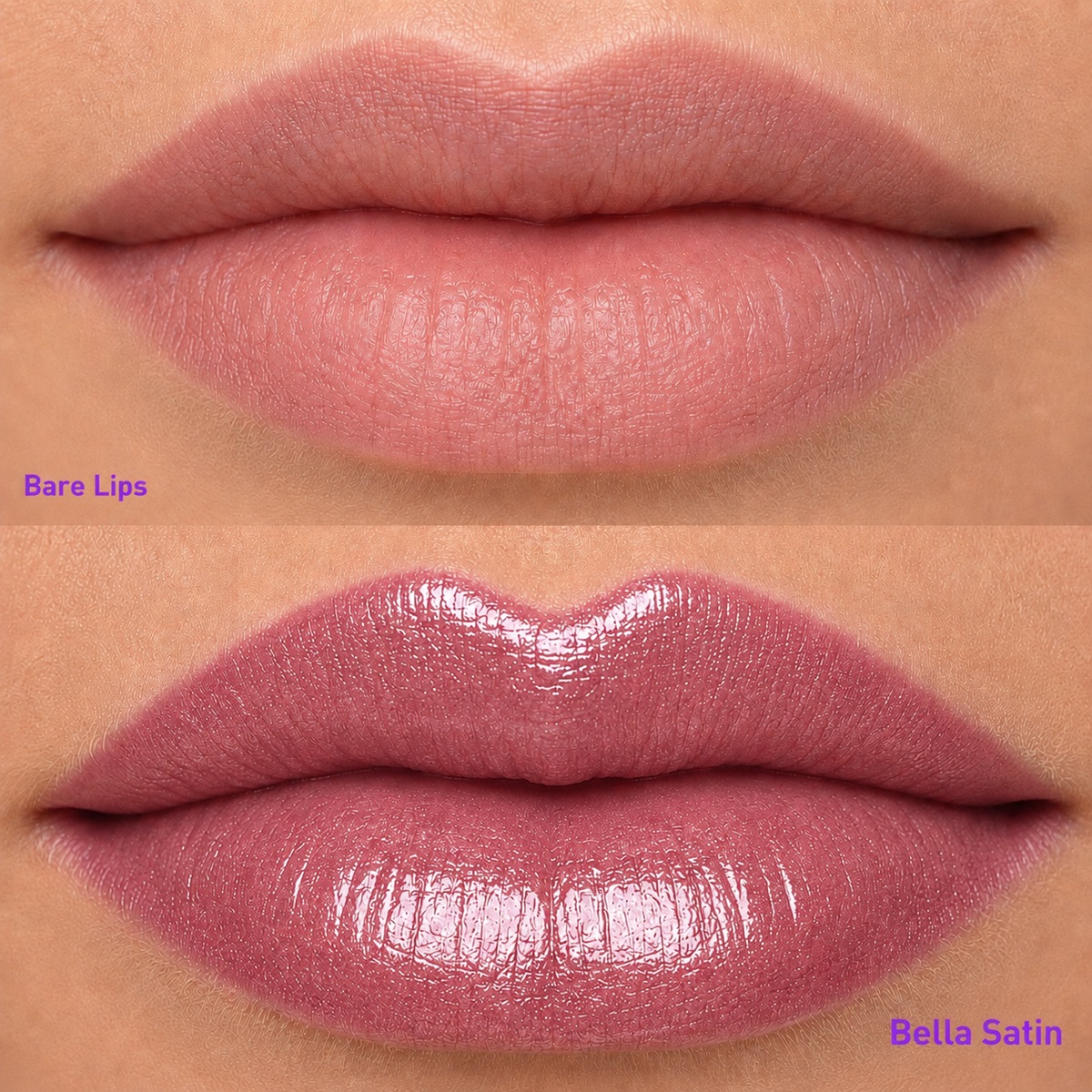 Bella Satin LipSense Cream is a neutral pink color with a subtle pearl essence finish that can last up to 6 hours