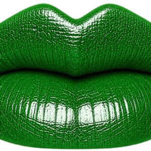 Candy Apple Green LipSense is a bold emerald with a metallic finish and lasts 4-12 Hours