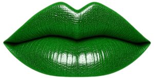 Candy Apple Green LipSense Lips