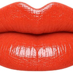 Coral Reef LipSense is a deep coral lip color in the yellow based family