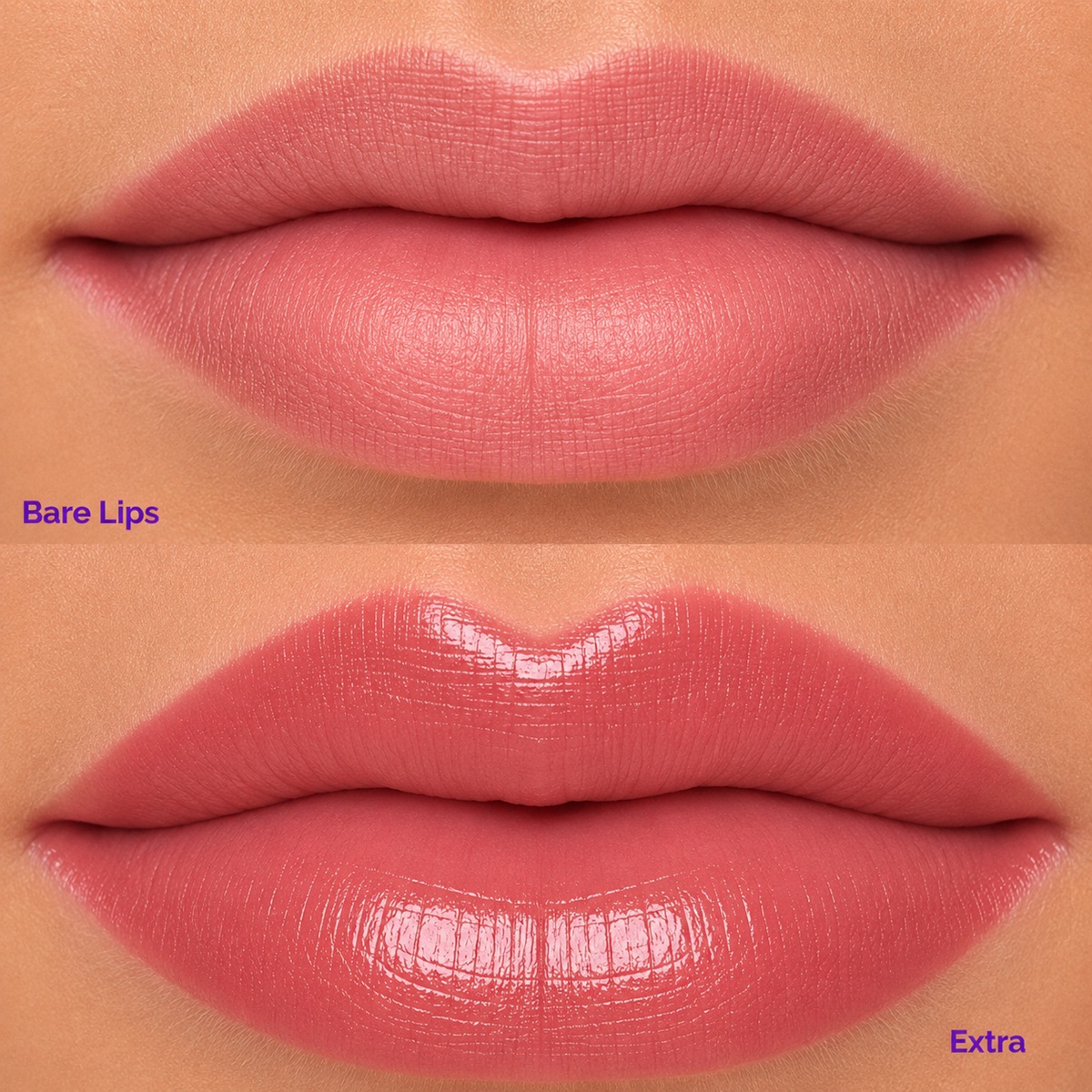 Extra LipSense Before After