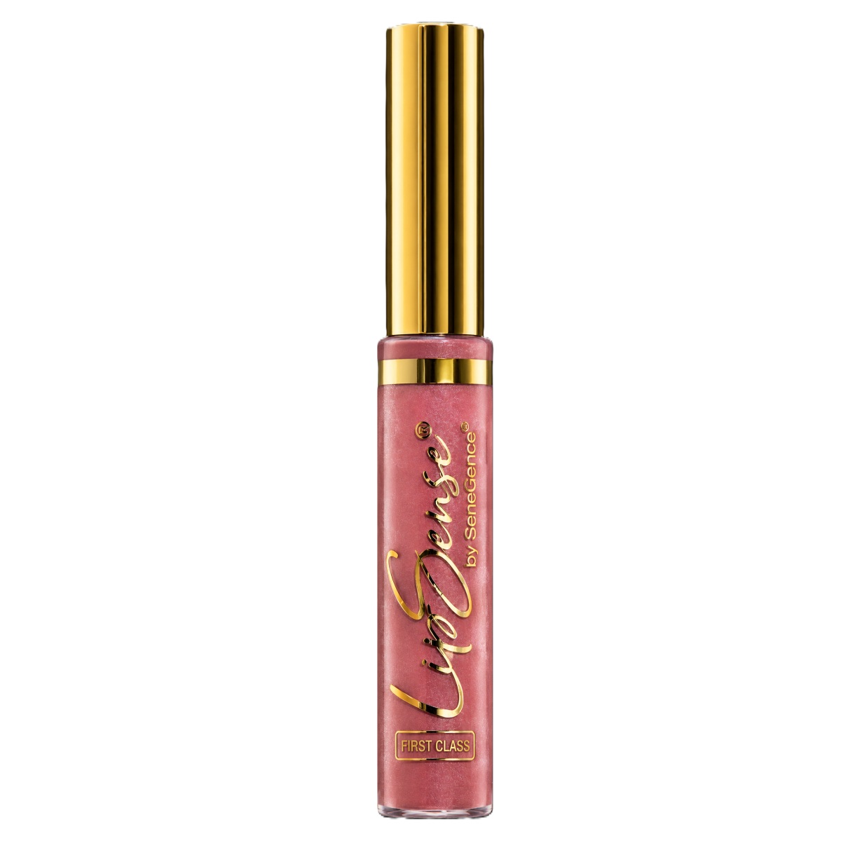 First Class LipSense is a cool rose with a semi-matte finish that lasts 4-12 hours