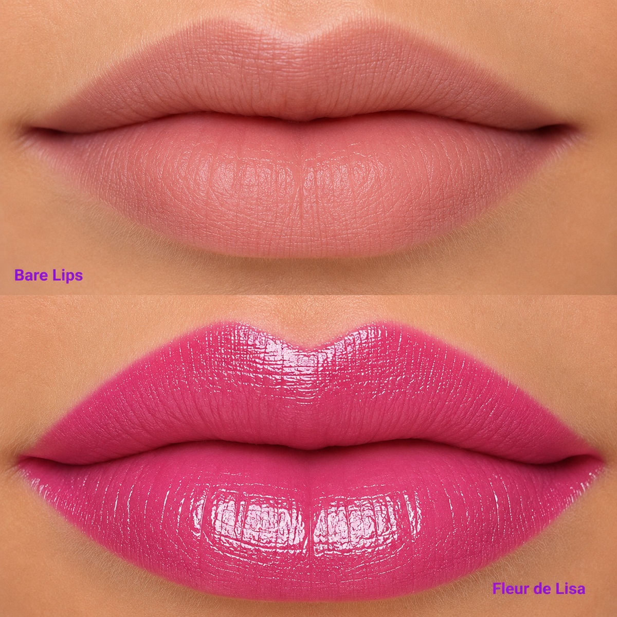 Fleur de Lisa LipSense Before After