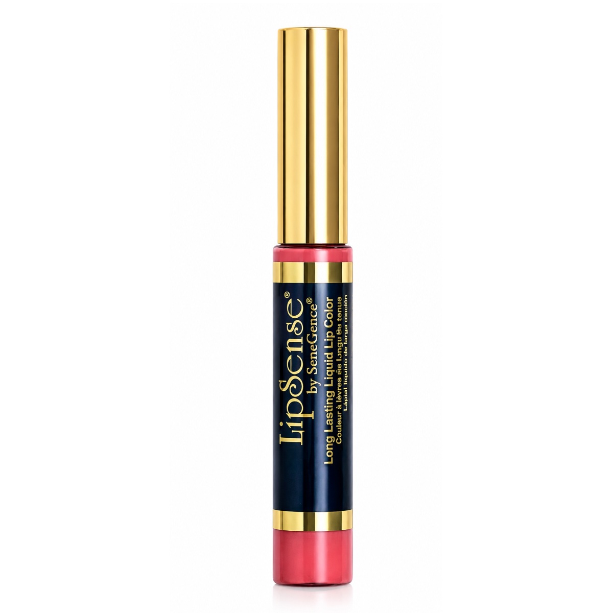 Fleur de Lisa LipSense, is a sheer but bold, blue-based shimmering pink that lasts 4-12 hours