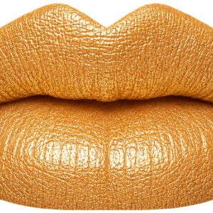 Gold Bar LipSense is a sheer, true metallic gold color