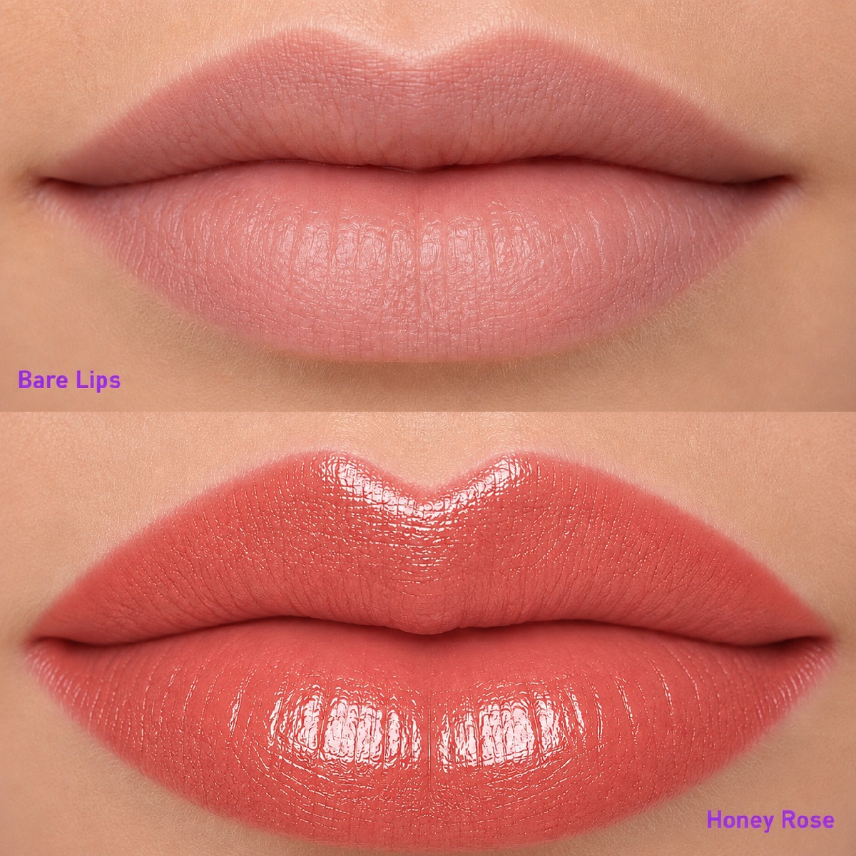 Honey Rose LipSense Before After