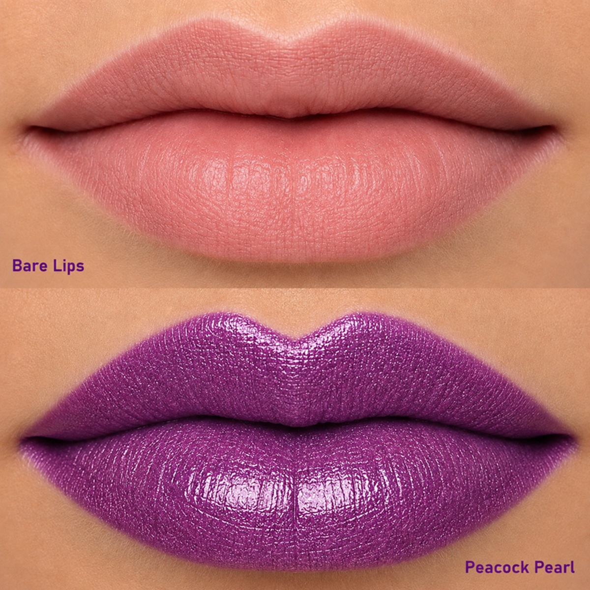 Peacock Pearl LipSense Before After