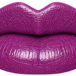 Peacock Pearl LipSense is a soft berry lip color with blue and violet glitter