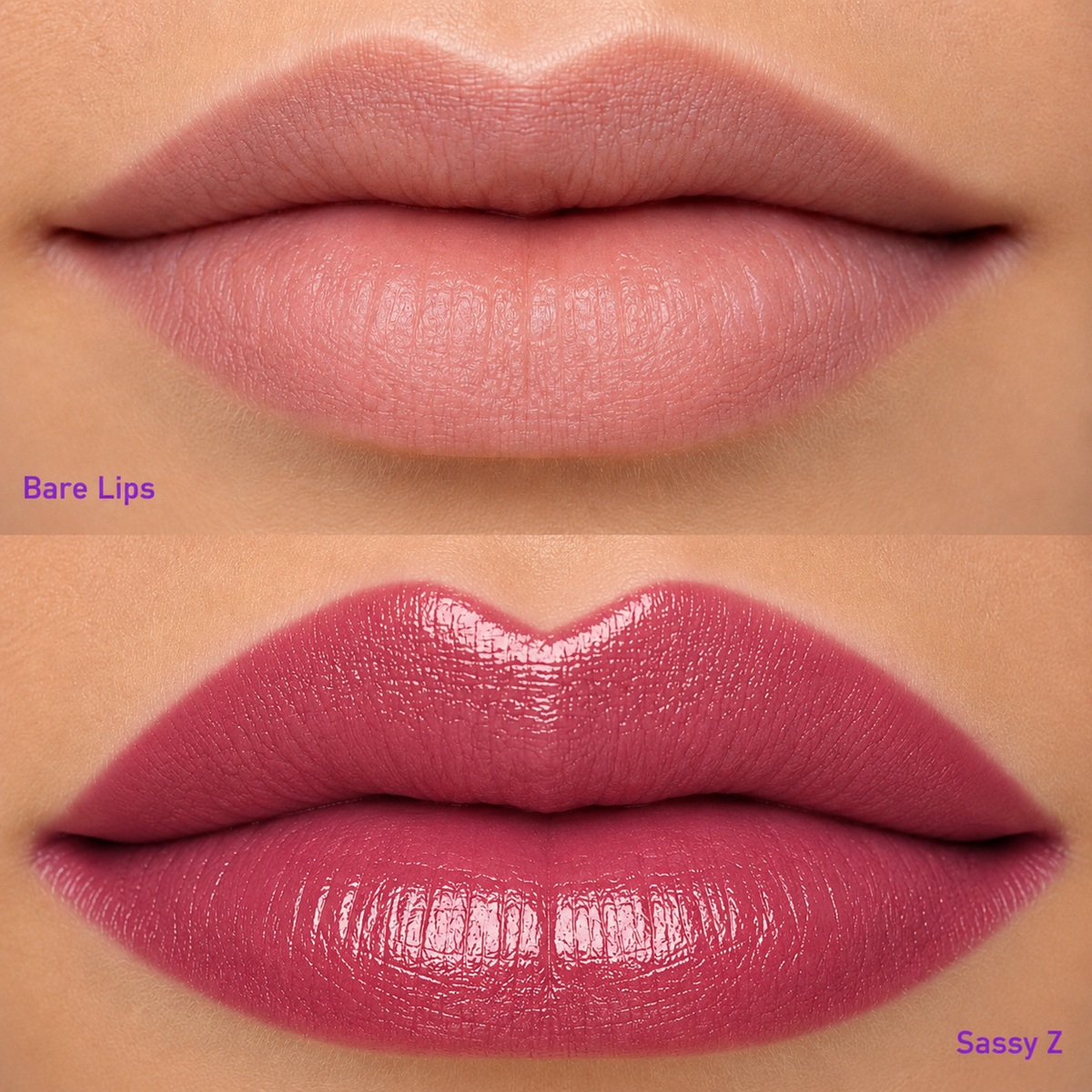 Sassy Z LipSense Before After