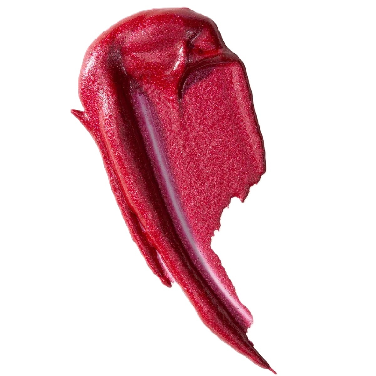 Scarlet Shine Cream LipSense is a deep scarlet red color with a metallic finish and can last up to 6 hours