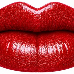 Scarlet Shine Cream LipSense is a deep scarlet red color with a metallic finish and can last up to 6 hours