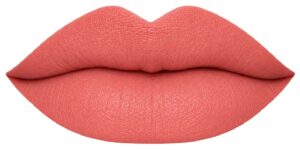 Seashell Satin Cream LipSense (Hydramatte) Lip Color is a warm peachy nude with a soft glowy finish that can last up to 6 hours