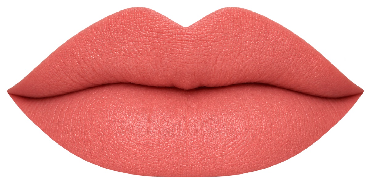 Seashell Satin Cream LipSense (Hydramatte) Lip Color is a warm peachy nude with a soft glowy finish that can last up to 6 hours