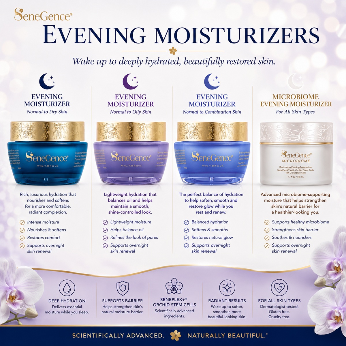 SeneGence Evening Moisturizers