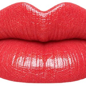 Sunburst Shine Cream LipSense is a radiant warm coral with a soft golden metallic shine that can last up to 6 hours