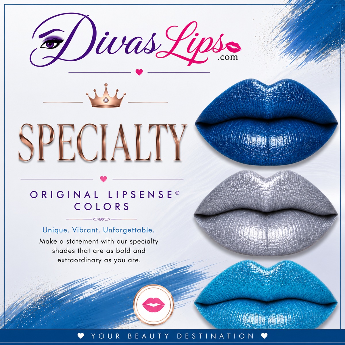 Specialty Original LipSense colors by SeneGence at DivasLips