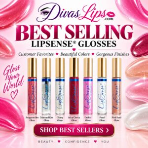 Best Selling LipSense Glosses featuring customer favorite gloss shades