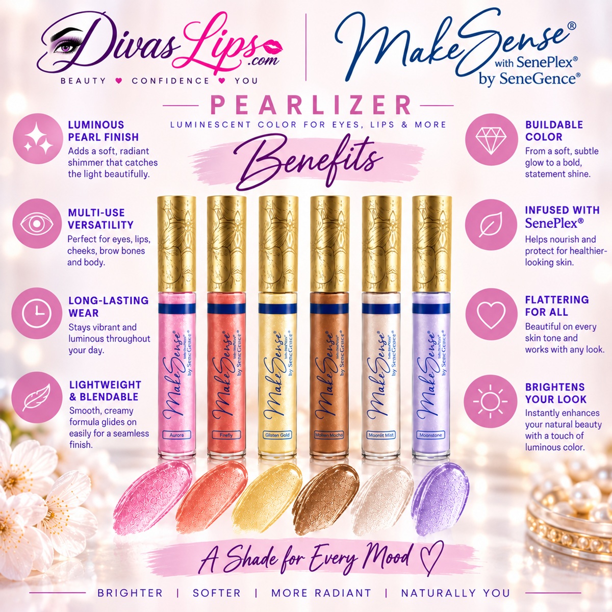 SeneGence MakeSense Pearlizer benefits