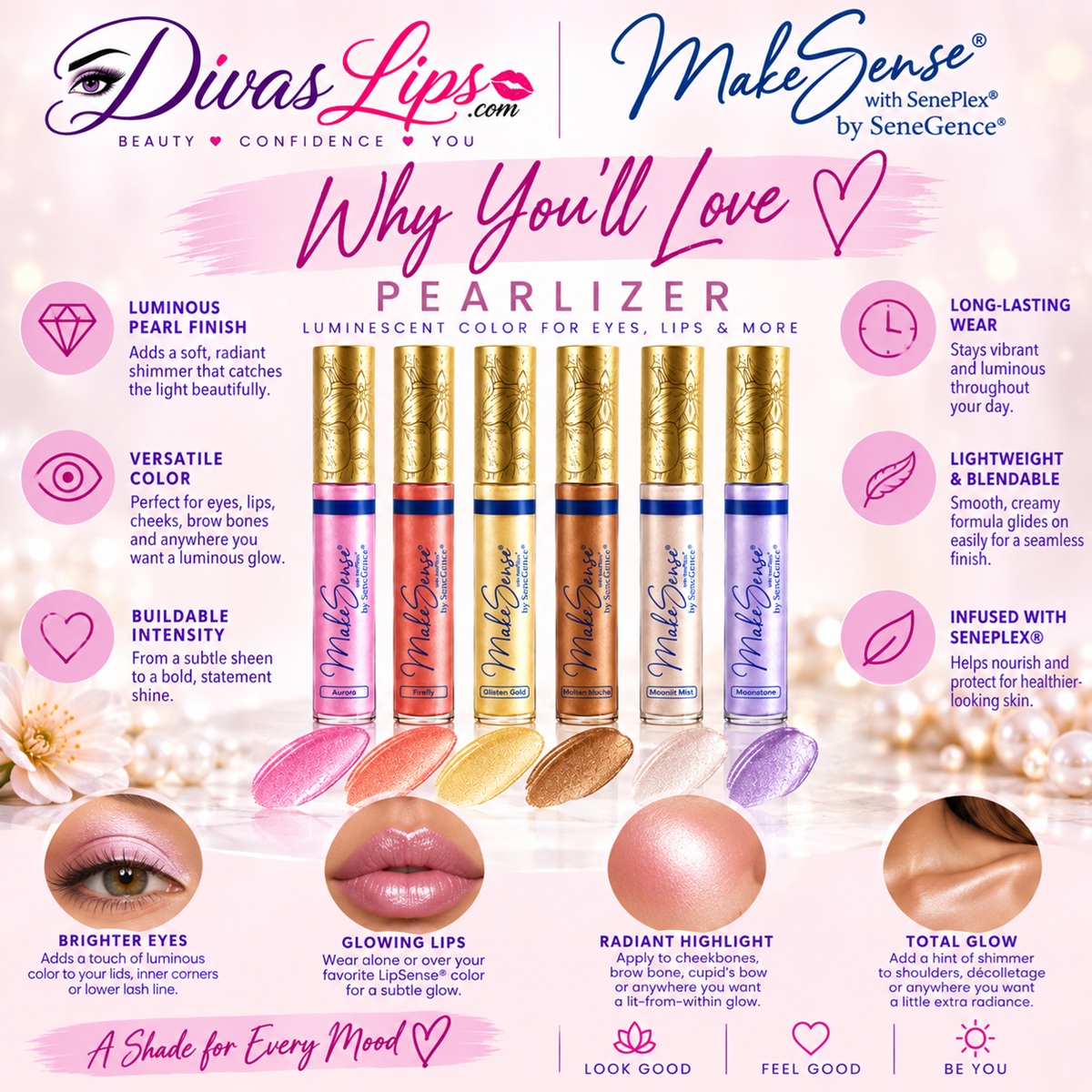 Why you'll love SeneGence MakeSense Pearlizer
